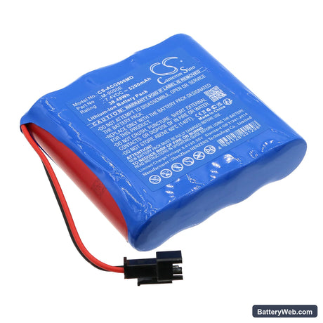 Aricon M-9000E Replacement Battery, 7.4V, 5200mAh, Li-ion 1