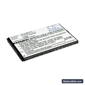 Acer Allegro Replacement Battery, 3.7V, 1300mAh, Li-ion 1