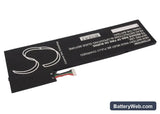 Acer Aspire M3 Replacement Battery, 11.1V, 4850mAh, Li-Polymer 3