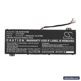 Acer Nitro 16 AN16-51-74BV Replacement Battery, 15.4V, 3550mAh, Li-ion 3