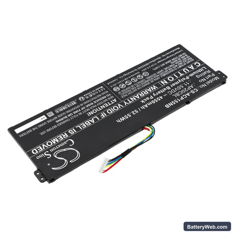 Acer Swift 3 SF314-511-51YL Replacement Battery, 11.55V, 4550mAh, Li-Polymer 2