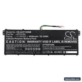Acer Swift 3 SF314-511-51YL Replacement Battery, 11.55V, 4550mAh, Li-Polymer 3