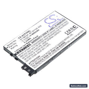 Alcatel OT-S988W Replacement Battery, 3.7V, 900mAh, Li-ion 1