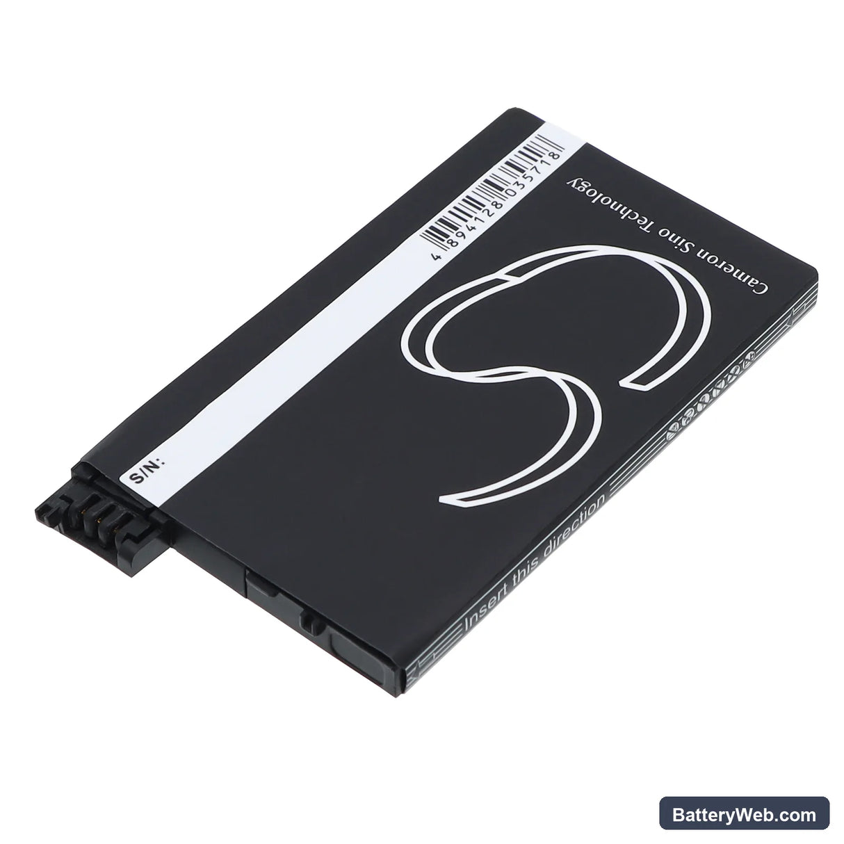 Alcatel OT-S988W Replacement Battery, 3.7V, 900mAh, Li-ion 3