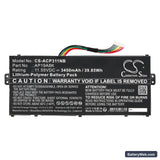 Acer Chromebook Spin 11 CP311-1HN-C3E3 Replacement Battery, 11.55V, 3450mAh, Li-Polymer 3