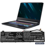 Acer Predator Triton 500 PT515-51-76VM Replacement Battery, 15.2V, 5400mAh, Li-Polymer 5
