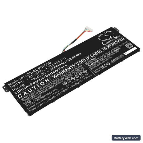 Acer Aspire 5 A515-43-R1JF Replacement Battery, 15.4V, 3500mAh, Li-Polymer 1