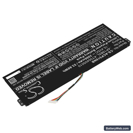 Acer Aspire 5 A515-43-R1JF Replacement Battery, 15.4V, 3500mAh, Li-Polymer 2