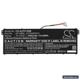 Acer Aspire 5 A515-43-R1JF Replacement Battery, 15.4V, 3500mAh, Li-Polymer 3