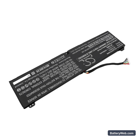 Acer Predator Triton 500 SE PT516-52s-72FE Replacement Battery, 15.2V, 6350mAh, Li-ion 2