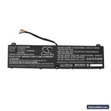 Acer Predator Triton 500 SE PT516-52s-72FE Replacement Battery, 15.2V, 6350mAh, Li-ion 3