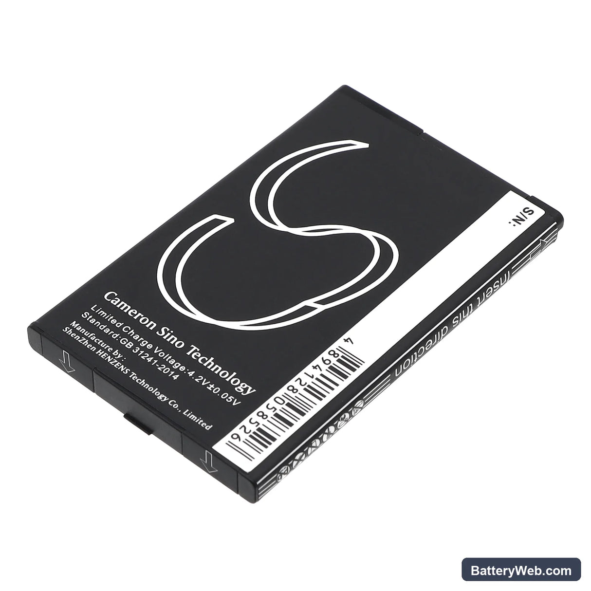 Acer S120 Replacement Battery, 3.7V, 1500mAh, Li-ion 4