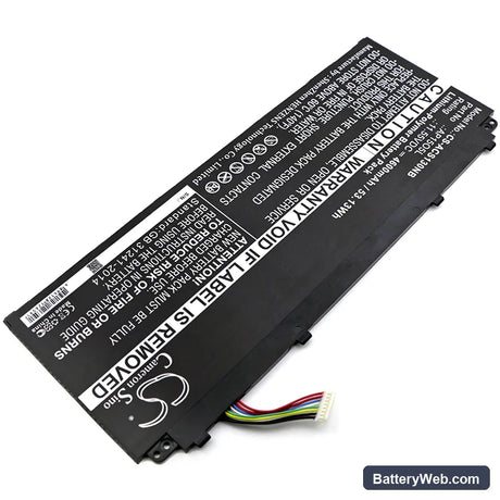 Acer Aspire S 13 Replacement Battery, 11.55V, 4600mAh, Li-Polymer 2