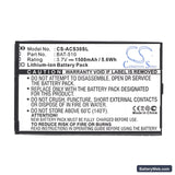 Acer Iconia Smart Replacement Battery, 3.7V, 1500mAh, Li-ion 5