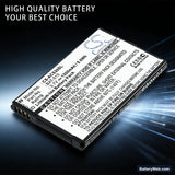 Acer Iconia Smart Replacement Battery, 3.7V, 1500mAh, Li-ion 6