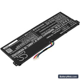 Acer Aspire 3 A315-21 Replacement Battery, 7.7V, 4750mAh, Li-Polymer 2