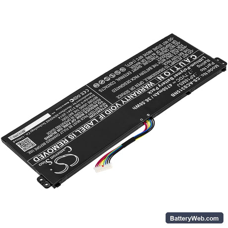 Acer Aspire 3 A315-21 Replacement Battery, 7.7V, 4750mAh, Li-Polymer 2