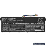 Acer Aspire 3 A315-21 Replacement Battery, 7.7V, 4750mAh, Li-Polymer 3