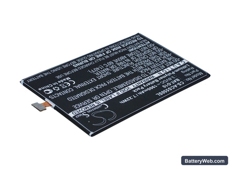 Acer Liquid Jade S Replacement Battery, 3.8V, 1900mAh, Li-Polymer 3