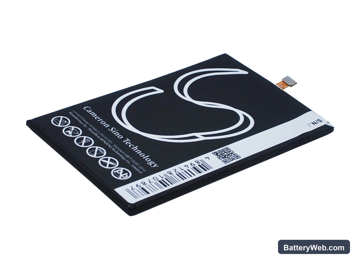 Acer Liquid Jade Replacement Battery, 3.8V, 1950mAh, Li-Polymer 5