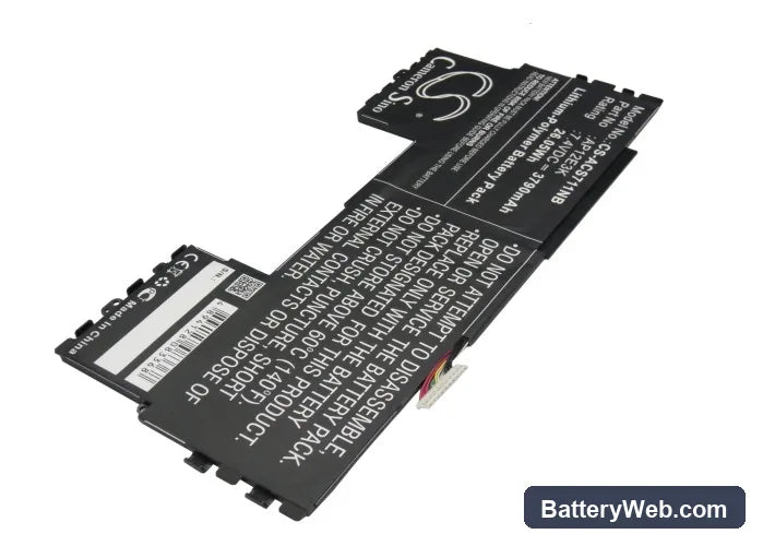 Acer Aspire Aspire S7 11" Replacement Battery, 7.4V, 3790mAh, Li-Polymer 2