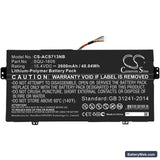 Acer SF713-51-M0AK Replacement Battery, 15.4V, 2600mAh, Li-Polymer 3