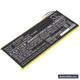 Acer Iconia Talk S Replacement Battery, 3.8V, 3300mAh, Li-Polymer 1