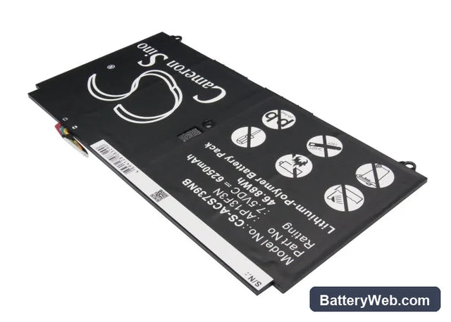 Acer Aspire S7-392 Replacement Battery, 7.5V, 6250mAh, Li-Polymer 1