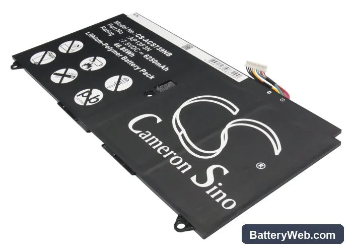 Acer Aspire S7-392 Replacement Battery, 7.5V, 6250mAh, Li-Polymer 2
