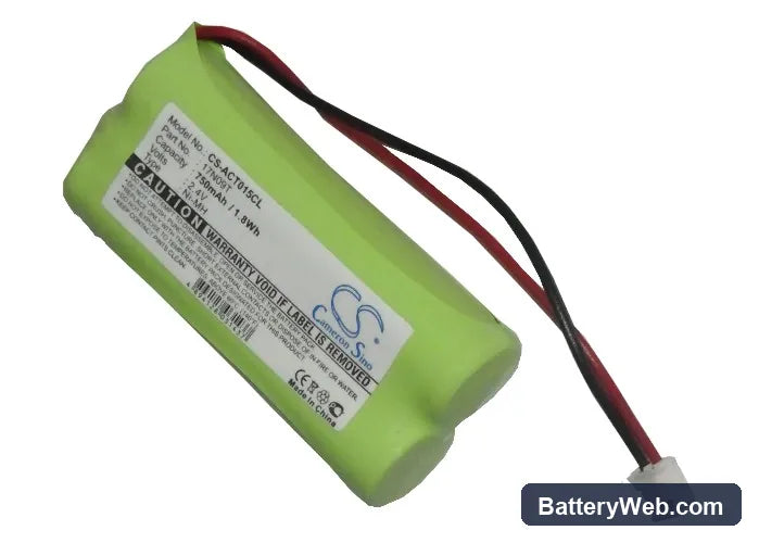 NTL R66 Replacement Battery, 2.4V, 750mAh, Ni-MH 1