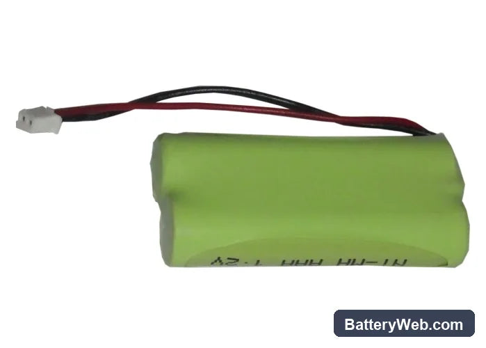 NTL R66 Replacement Battery, 2.4V, 750mAh, Ni-MH 4