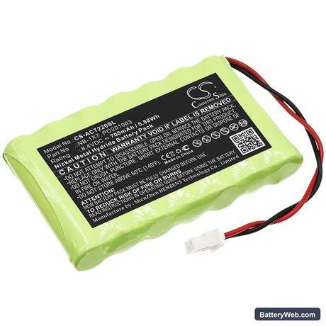 Acutrac 22 Pro Replacement Battery, 8.4V, 700mAh, Ni-MH 1