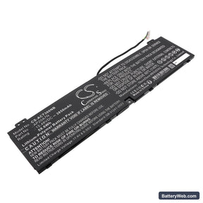 Acer Predator Triton 300 SE PT314-51S-52ML Replacement Battery, 15.48V, 3850mAh, Li-Polymer 1