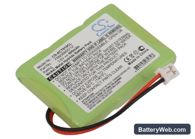 GP Replacement Battery, 3.6V, 400mAh, Ni-MH 1