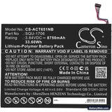 Acer Chromebook Tab 10 Replacement Battery, 3.84V, 8750mAh, Li-Polymer 3