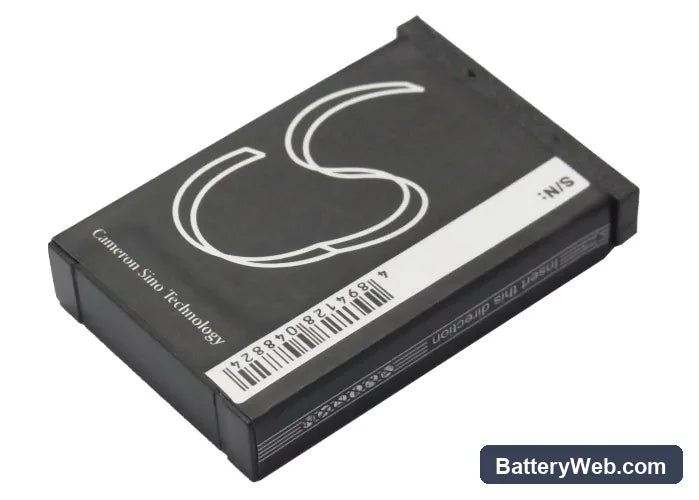 Oregon Scientific ATC9k Action Camera Replacement Battery, 3.7V, 1100mAh, Li-ion 4