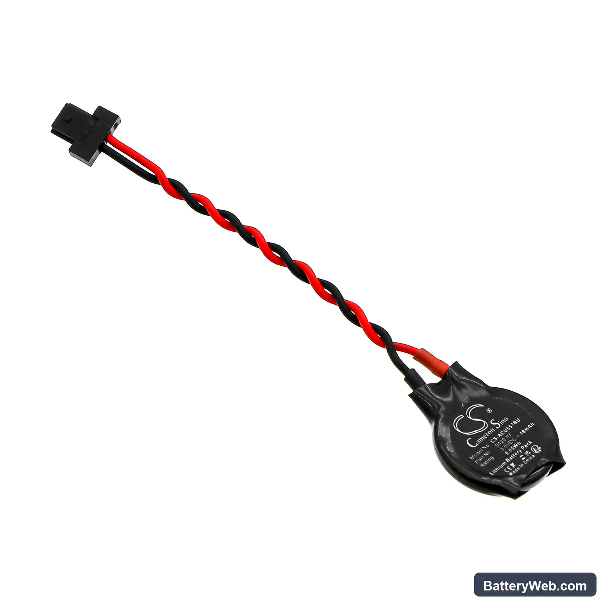 Acer Aspire 5570 Replacement Battery, 3V, 18mAh, Lithium 1