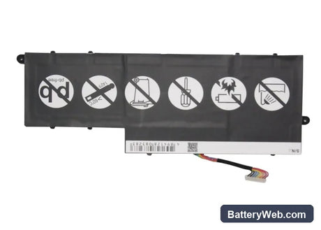 Acer Aspire V5-122P Replacement Battery, 11.4V, 2640mAh, Li-ion 6