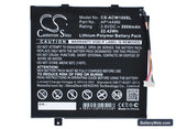 Acer Iconia Tab 10 A3-A20 Replacement Battery, 3.8V, 5900mAh, Li-Polymer 1