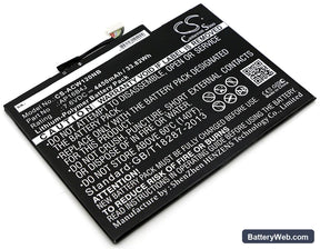 Acer Aspire Switch Alpha 12 Replacement Battery, 7.6V, 4450mAh, Li-Polymer 1