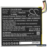 Acer Iconia Tab A1-840 Replacement Battery, 3.7V, 4000mAh, Li-Polymer 3