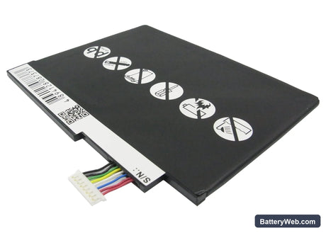 Acer Iconia Tab W3 Replacement Battery, 3.7V, 6800mAh, Li-Polymer 3