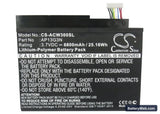 Acer Iconia Tab W3 Replacement Battery, 3.7V, 6800mAh, Li-Polymer 5