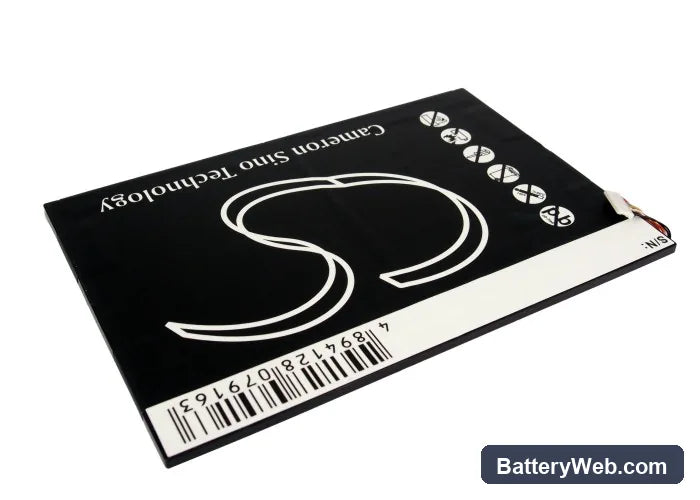 Acer Iconia Tab W510 Replacement Battery, 3.7V, 7300mAh, Li-Polymer 3