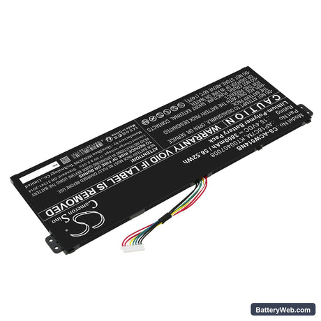 Acer Swift 5 SF514-54GT-595G Replacement Battery, 15.4V, 3800mAh, Li-Polymer 2