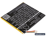 Acer Iconia One 7 B1-770 Replacement Battery, 3.7V, 2700mAh, Li-Polymer 2