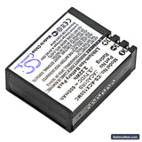 ACTIVEON CX Replacement Battery, 3.7V, 600mAh, Li-Polymer 2