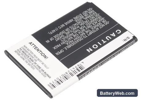 Acer Liquid Z110 Dou Replacement Battery, 3.7V, 1300mAh, Li-ion 3