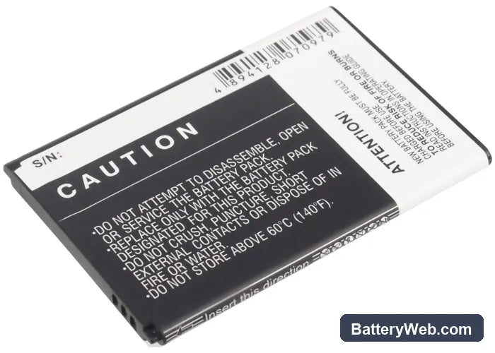 Acer Liquid Z110 Dou Replacement Battery, 3.7V, 1300mAh, Li-ion 4