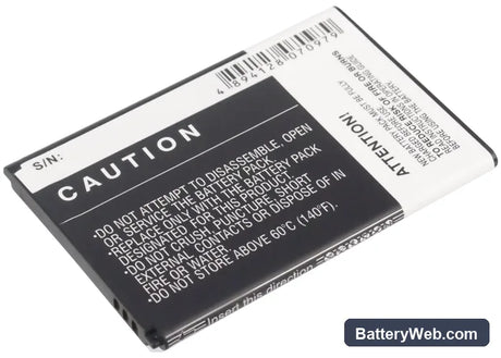 Acer Liquid Z110 Dou Replacement Battery, 3.7V, 1300mAh, Li-ion 4